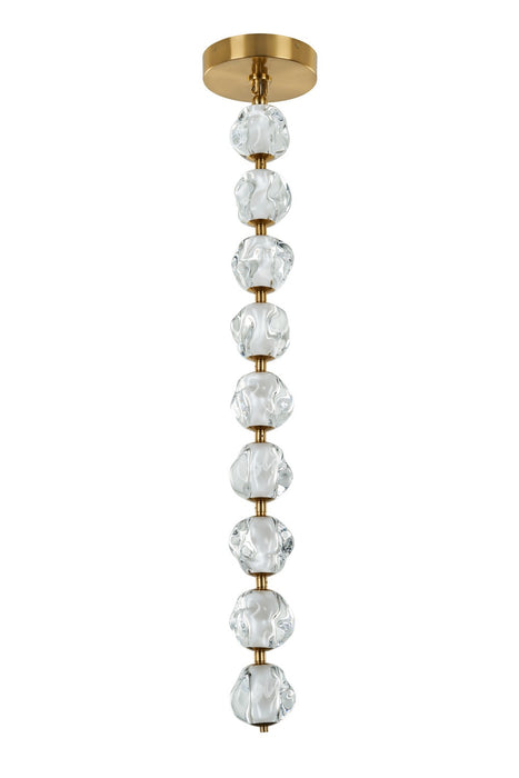 Craftmade 59492-SB-LED LED Pendant, Satin Brass