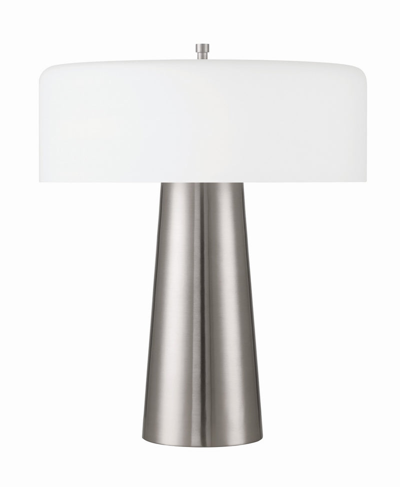 Craftmade 87001BNK-T LED Table Lamp, Brushed Polished Nickel