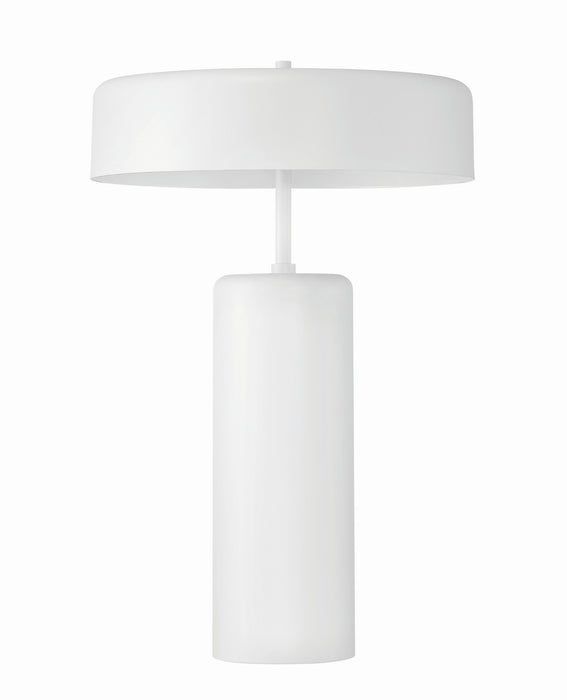 Craftmade 87002W-T Three Light Table Lamp, White