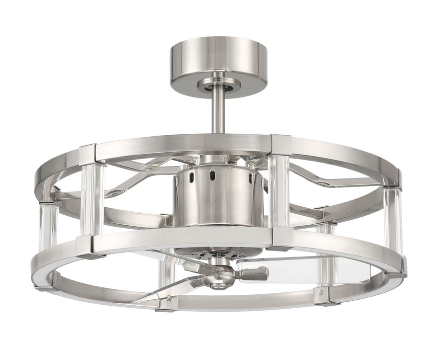 Craftmade ALS24BNK3 18"Ceiling Fan, Brushed Polished Nickel