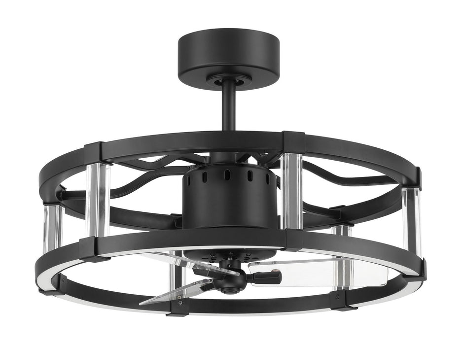 Craftmade ALS24FB3 18"Ceiling Fan, Flat Black