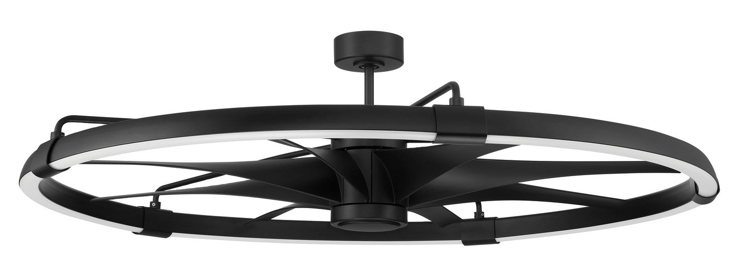 Craftmade AXL57FB8 52"Ceiling Fan, Flat Black