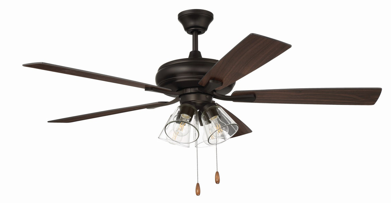 Craftmade ECF104ESP5-ESPWLN 52"Ceiling Fan, Espresso