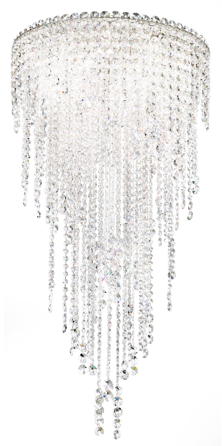 Schonbek CH1812N-401O Five Light Pendant, Polished Stainless Steel