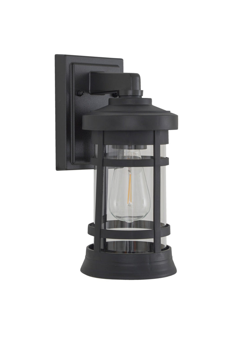Craftmade ZA2304-TB-C One Light Outdoor Lantern, Textured Black