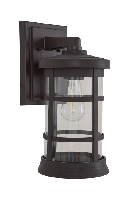 Craftmade ZA2314-BZ-C One Light Outdoor Lantern, Bronze