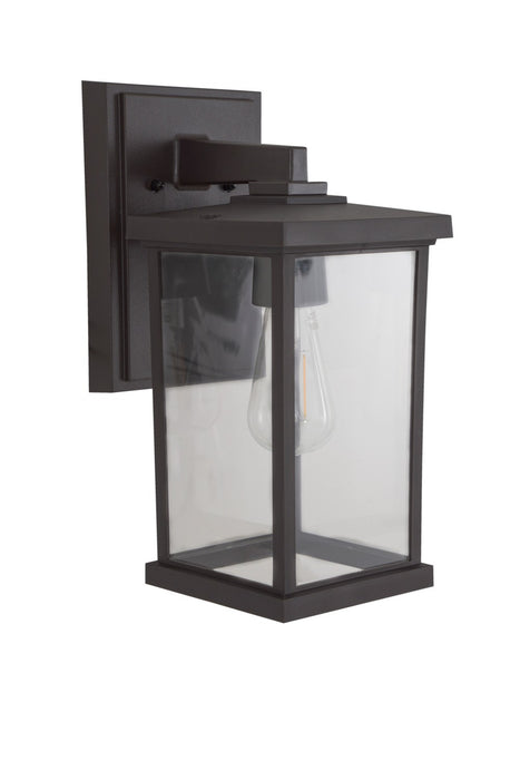 Craftmade ZA2414-BZ-C One Light Outdoor Lantern, Bronze
