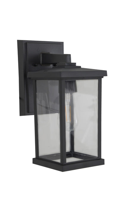 Craftmade ZA2414-TB-C One Light Outdoor Lantern, Textured Black