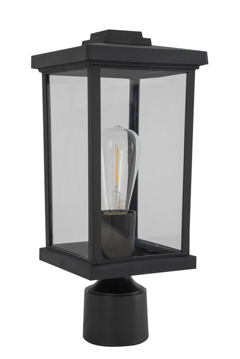 Craftmade ZA2415-TB-C One Light Post Mount, Textured Black