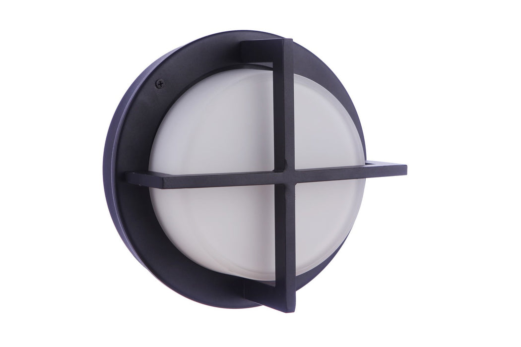 Craftmade ZA5912-TB Two Light Outdoor Bulkhead, Textured Black