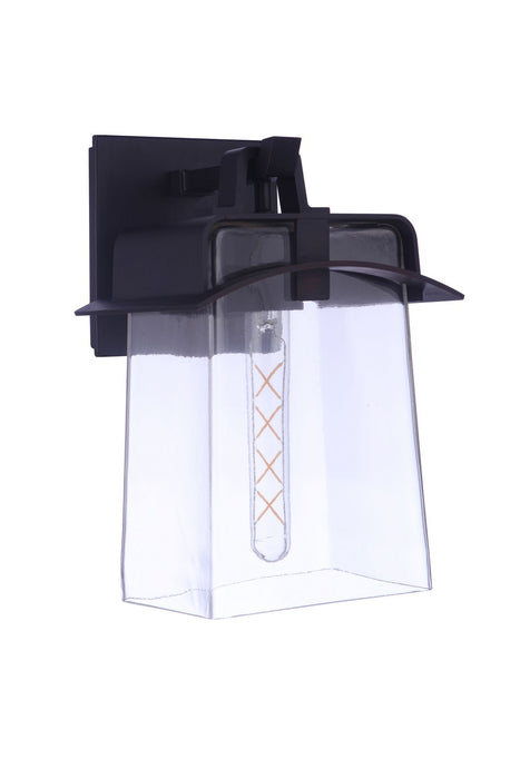 Craftmade ZA6014-ABZ One Light Outdoor Lantern, Aged Bronze Brushed