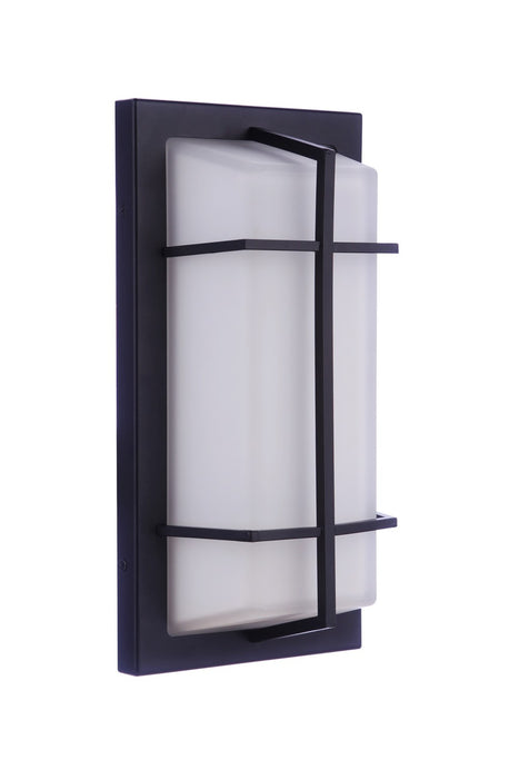 Craftmade ZA6112-TB Two Light Outdoor Bulkhead, Textured Black