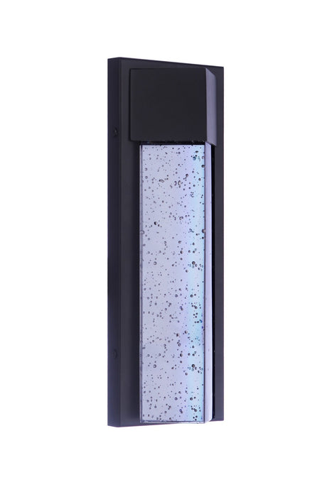 Craftmade ZA6202-MN-LED LED Outdoor Pocket Sconce, Midnight