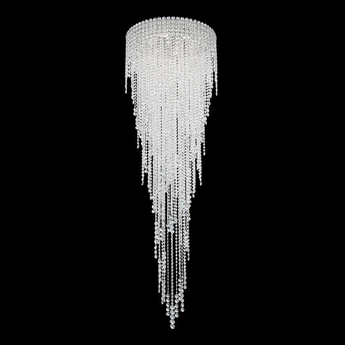 Schonbek CH2403N-401O Six Light Flush Mount, Polished Stainless Steel