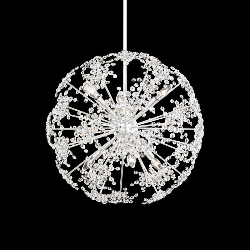 Schonbek DN1024N-22R Six Light Pendant, Heirloom Gold