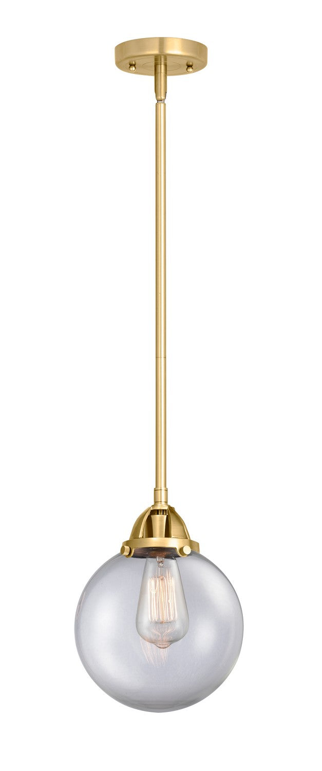 Innovations 288-1S-SG-G202-8-LED LED Mini Pendant, Satin Gold
