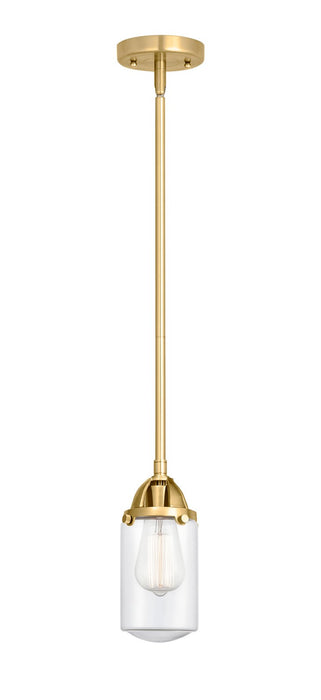 Innovations 288-1S-SG-G312 One Light Mini Pendant, Satin Gold
