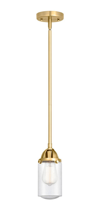 Innovations 288-1S-SG-G314 One Light Mini Pendant, Satin Gold
