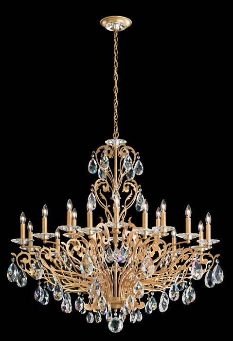 Schonbek FE7018N-48H 18 Light Chandelier, Antique Silver