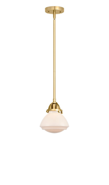 Innovations 288-1S-SG-G321 One Light Mini Pendant, Satin Gold