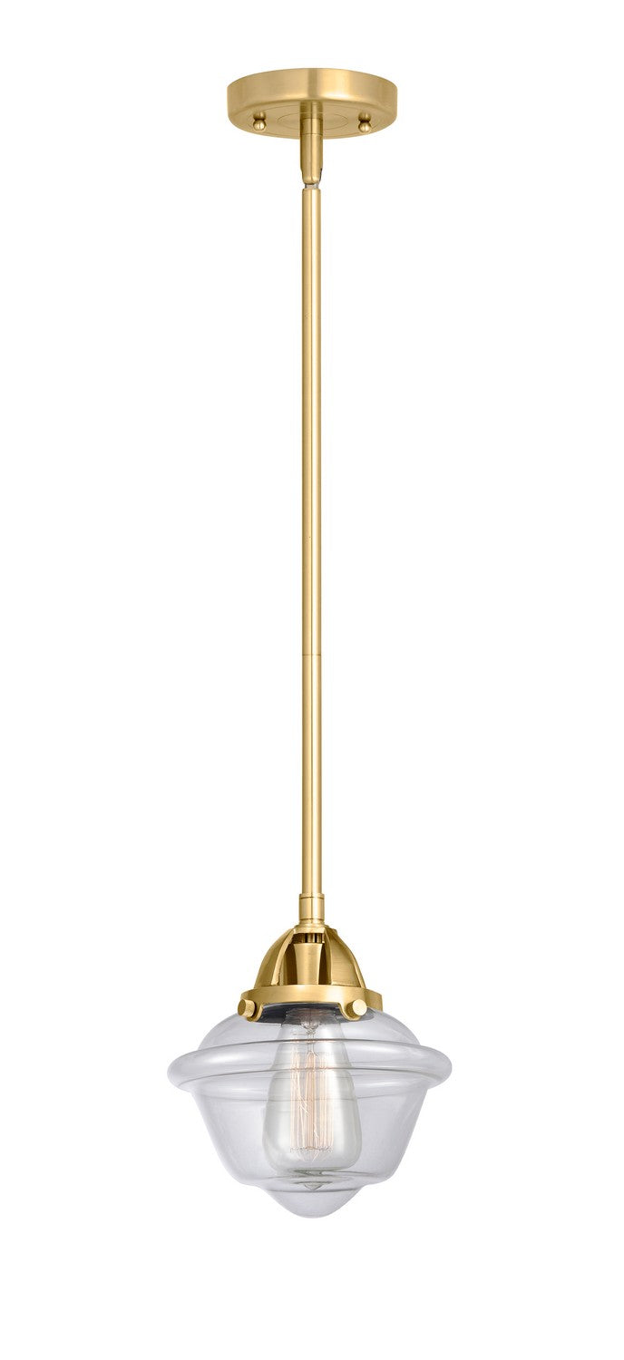 Innovations 288-1S-SG-G532 One Light Mini Pendant, Satin Gold