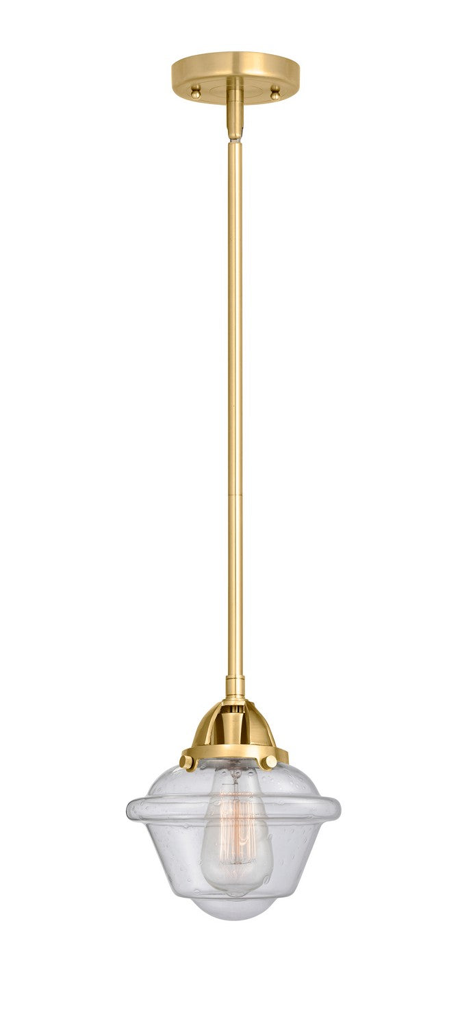 Innovations 288-1S-SG-G534 One Light Mini Pendant, Satin Gold