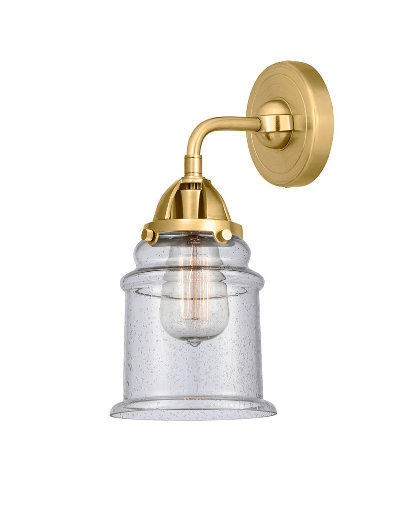 Innovations 288-1W-SG-G184 One Light Wall Sconce, Satin Gold