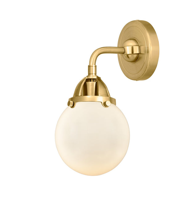 Innovations 288-1W-SG-G201-6 One Light Wall Sconce, Satin Gold