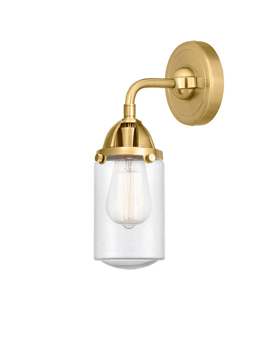 Innovations 288-1W-SG-G314 One Light Wall Sconce, Satin Gold