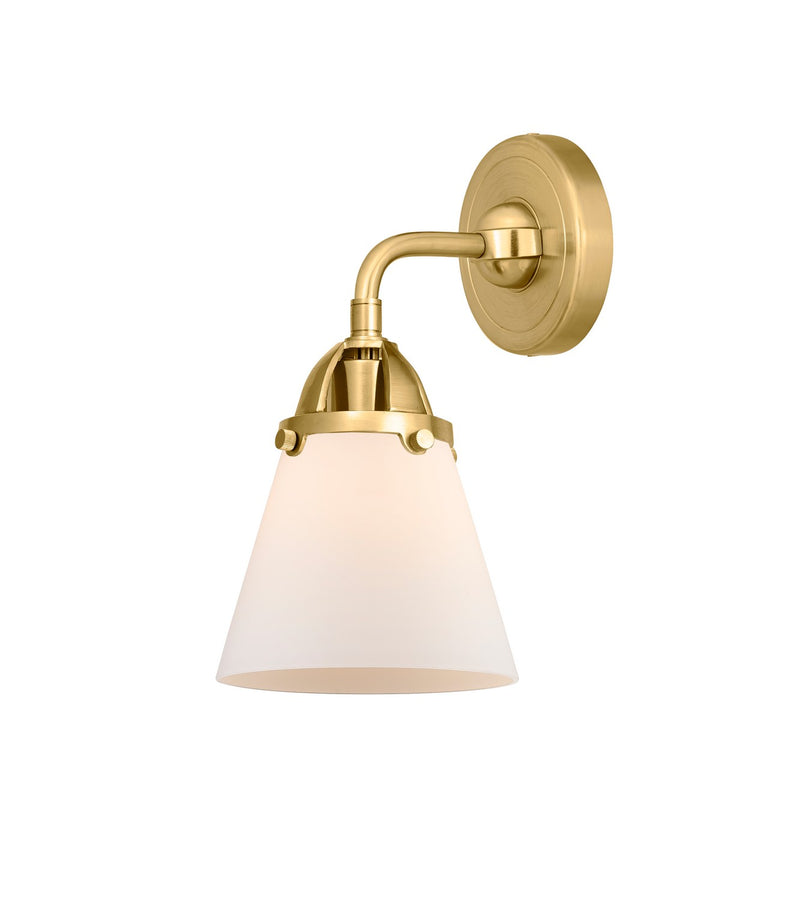 Innovations 288-1W-SG-G61 One Light Wall Sconce, Satin Gold