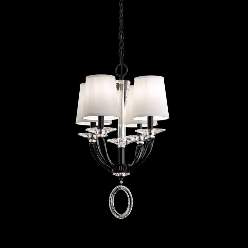 Schonbek MA1004N-06O Four Light Mini Pendant, White