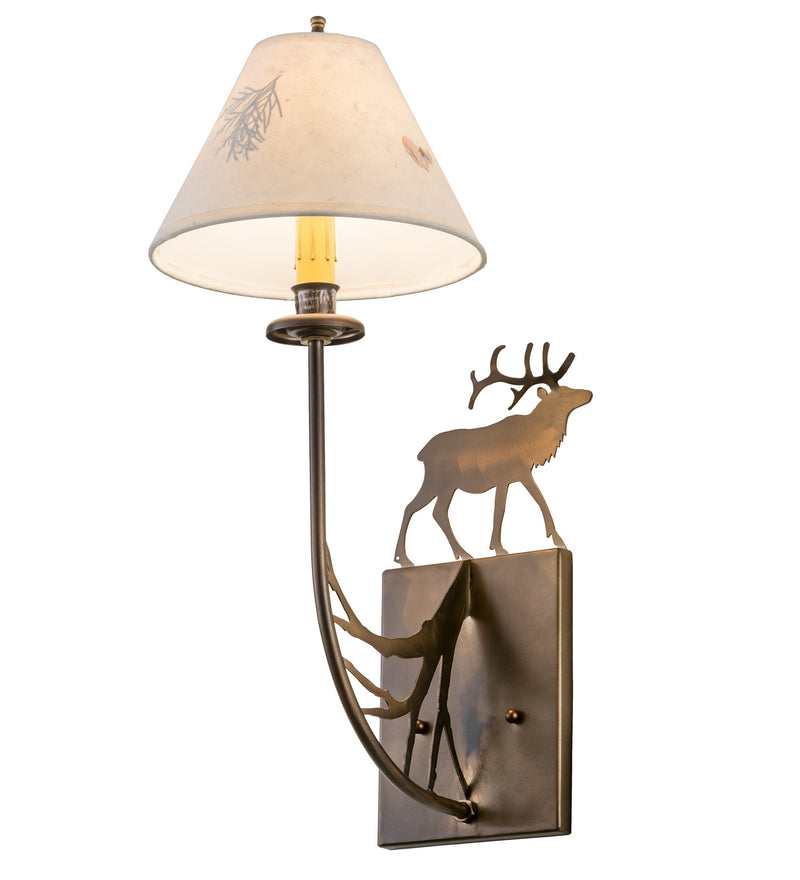 Meyda Tiffany 47762 One Light Wall Sconce, Antique Copper