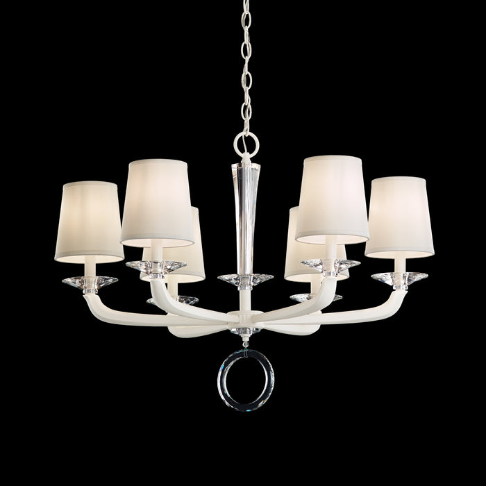 Schonbek MA1006N-22O Six Light Chandelier, Heirloom Gold