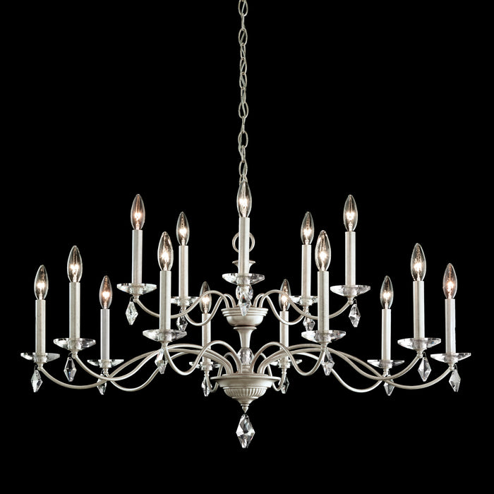 Schonbek MD1015N-76H 15 Light Chandelier, Heirloom Bronze