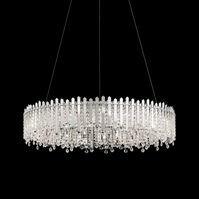 Schonbek MX8349N-401O 18 Light Pendant, Polished Stainless Steel