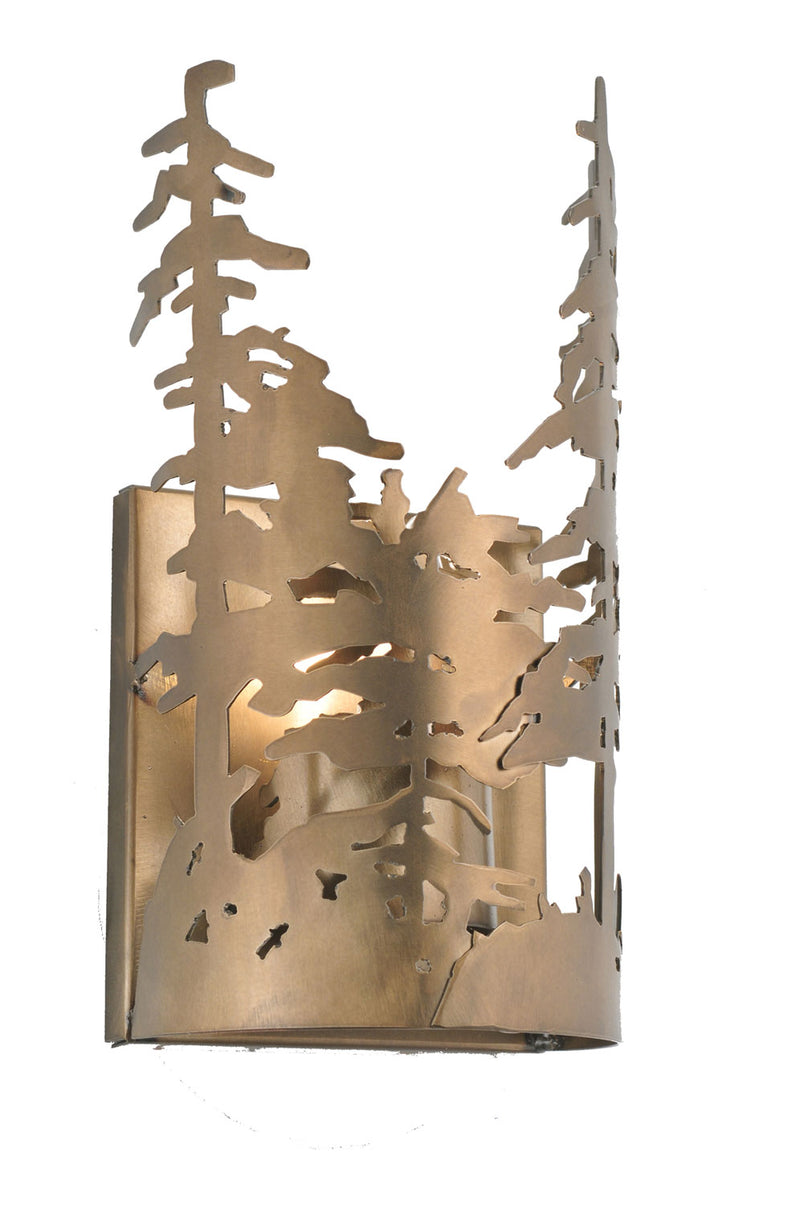Meyda Tiffany 31252 One Light Wall Sconce, Antique Copper