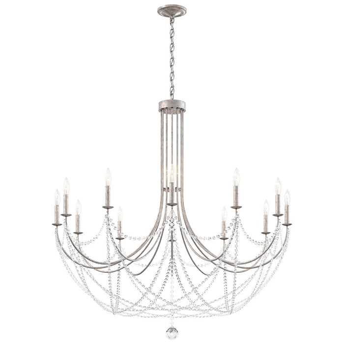 Schonbek RJ1012N-51O 12 Light Chandelier, Black