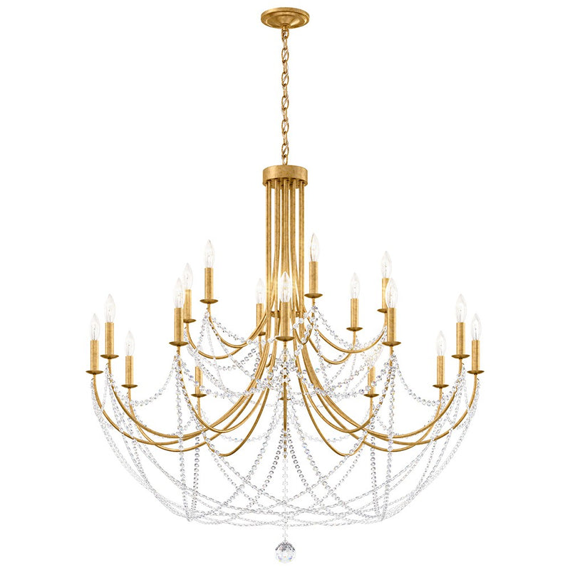 Schonbek RJ1018N-51O 18 Light Chandelier, Black