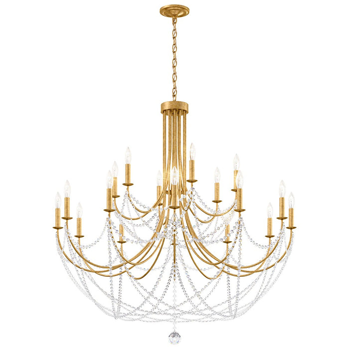 Schonbek RJ1018N-51O 18 Light Chandelier, Black