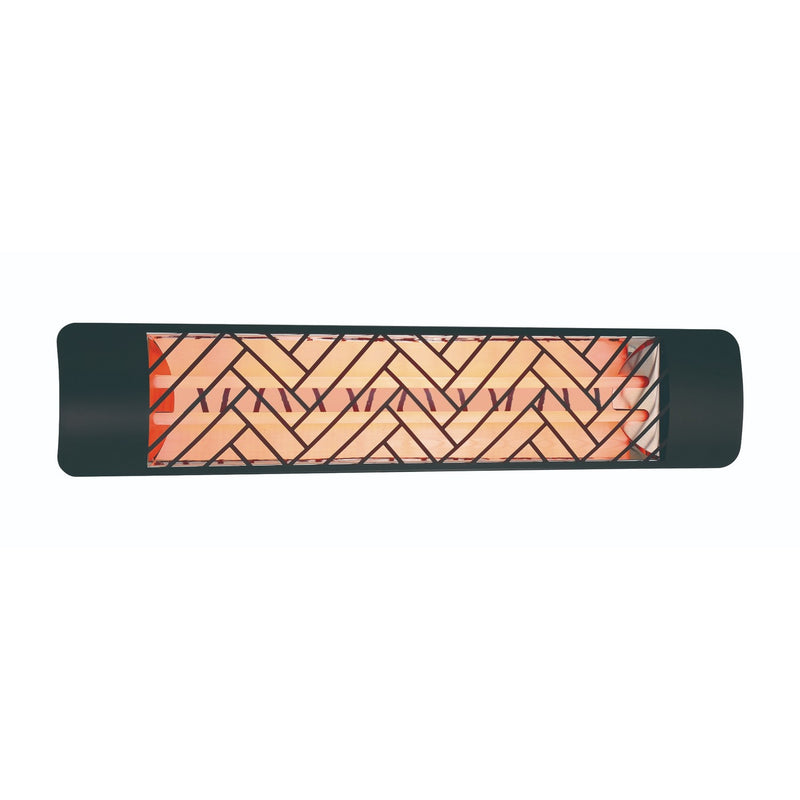 Eurofase EF40208B1 Dual Element Heater, Black