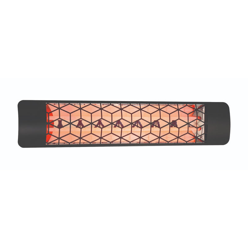 Eurofase EF40240B6 Dual Element Heater, Black