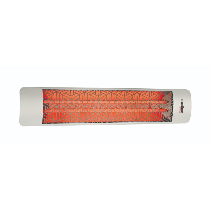 Eurofase EF40277S3 Dual Element Heater, Stainless Steel