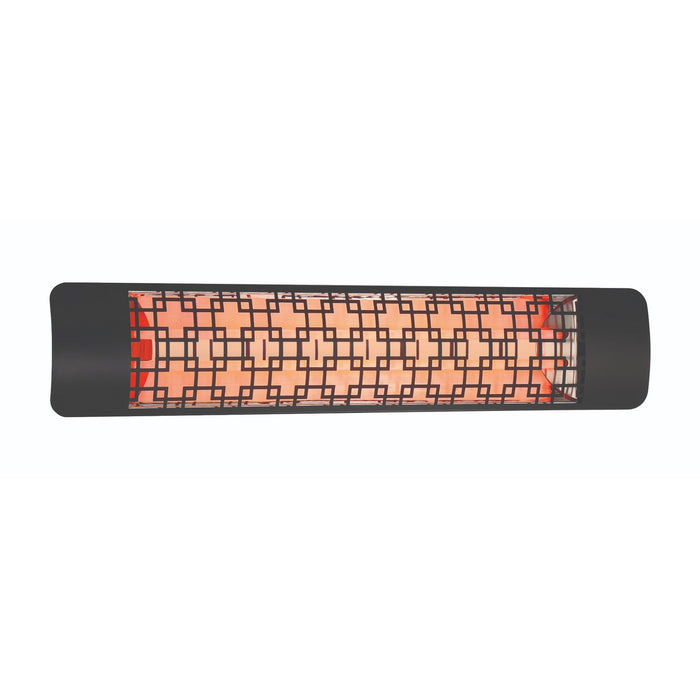 Eurofase EF50208B5 Dual Element Heater, Black