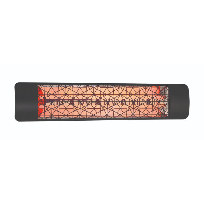 Eurofase EF50480B4 Dual Element Heater, Black