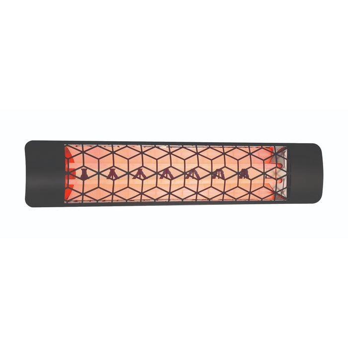 Eurofase EF50480B6 Dual Element Heater, Black
