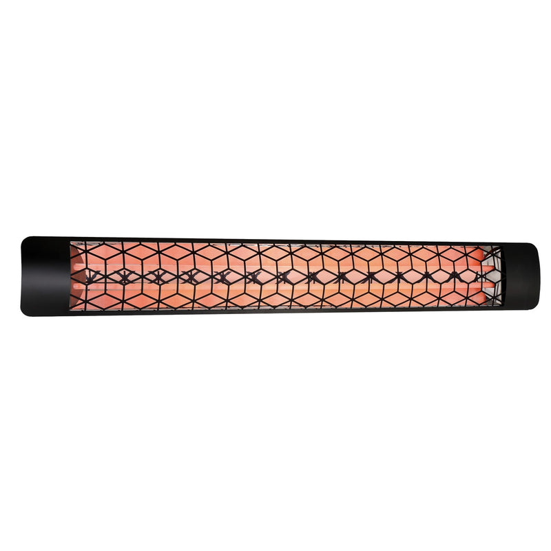 Eurofase EF60208B6 Dual Element Heater, Black