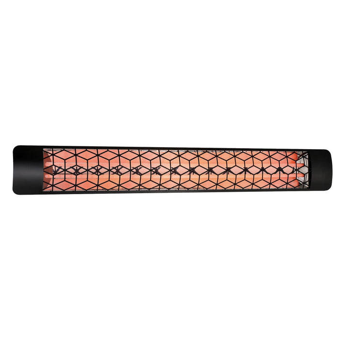 Eurofase EF60480B6 Dual Element Heater, Black