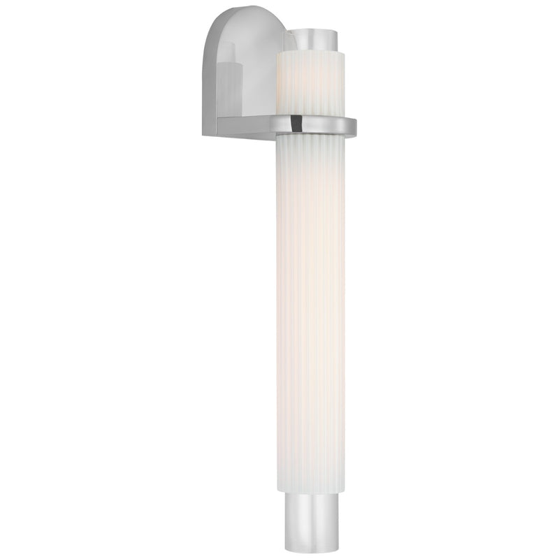 Visual Comfort Signature WS 2000PN-WG LED Wall Sconce, Polished Nickel