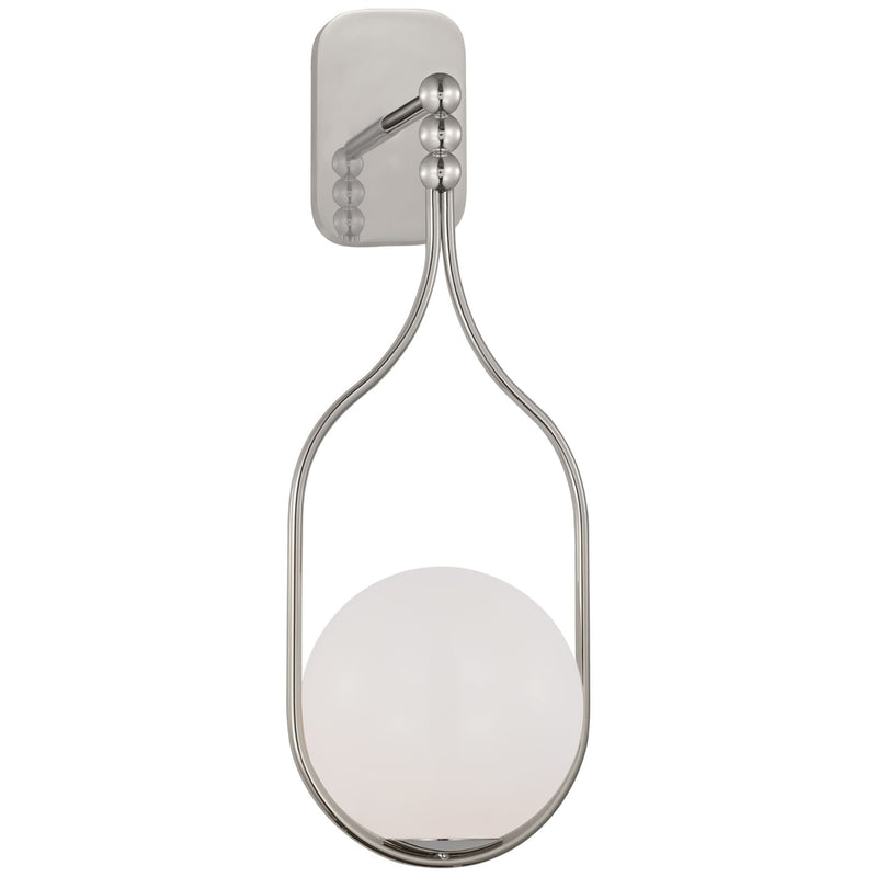 Visual Comfort Signature WS 2020PN-WG LED Wall Sconce, Polished Nickel