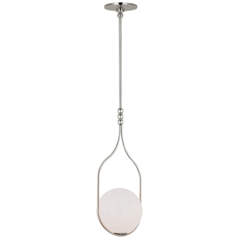 Visual Comfort Signature WS 5020PN-WG LED Pendant, Polished Nickel